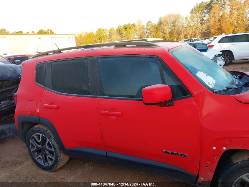 VIN ZACCJABT7GPE29034 2016 Jeep Renegade, Latitude no.14