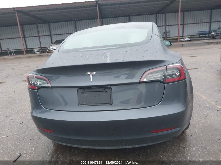 2023 Tesla Model 3 Rear-Wheel Drive VIN: 5YJ3E1EA4PF500180 Lot: 41047851