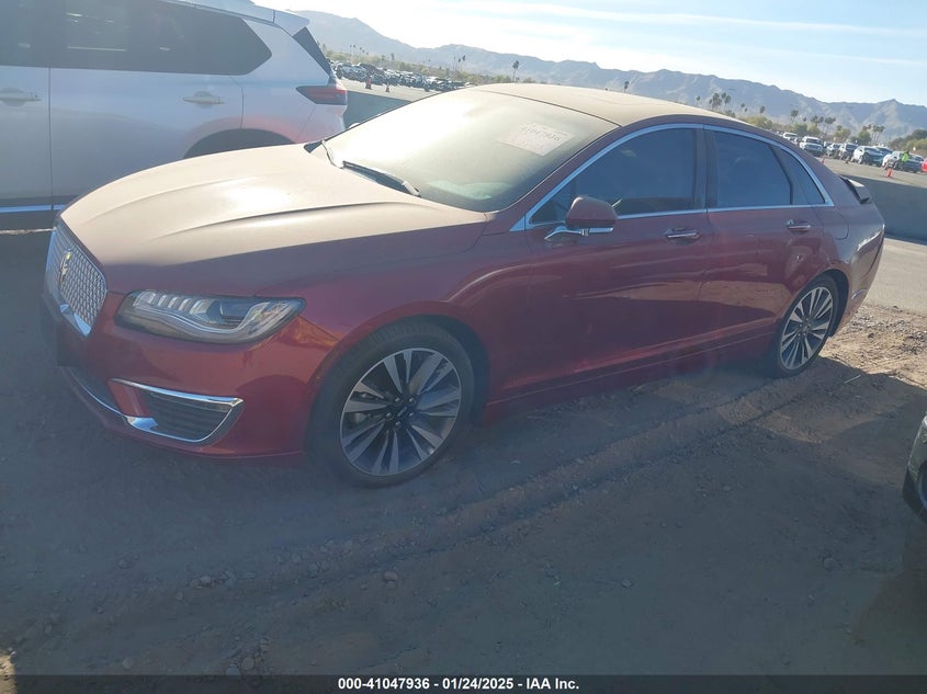 Vin: 3ln6l5muxkr620977, lot: 41537886, lincoln mkz hybrid reserve ii 20192