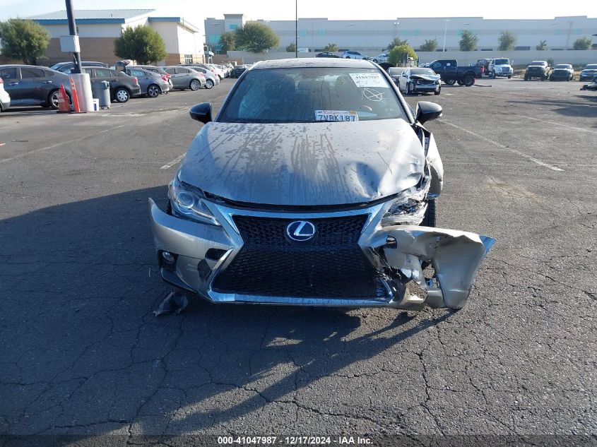 VIN JTHKD5BH9G2271973 2016 Lexus CT, 200 no.12