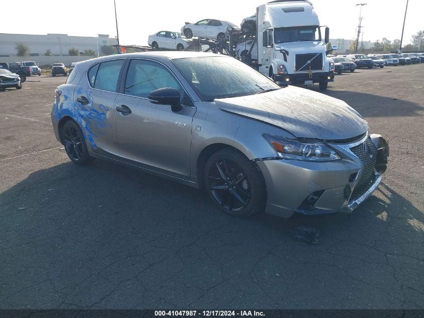 VIN JTHKD5BH9G2271973 2016 Lexus CT, 200 no.1