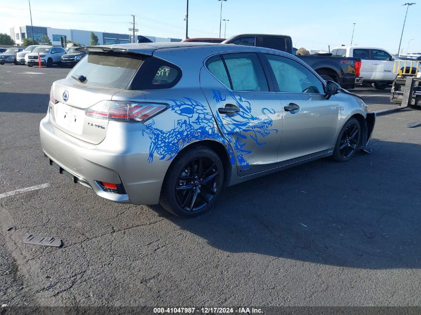 VIN JTHKD5BH9G2271973 2016 Lexus CT, 200 no.4