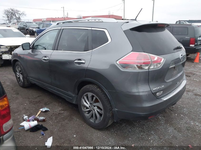 VIN 5N1AT2MT6FC775496 2015 Nissan Rogue, SL no.3