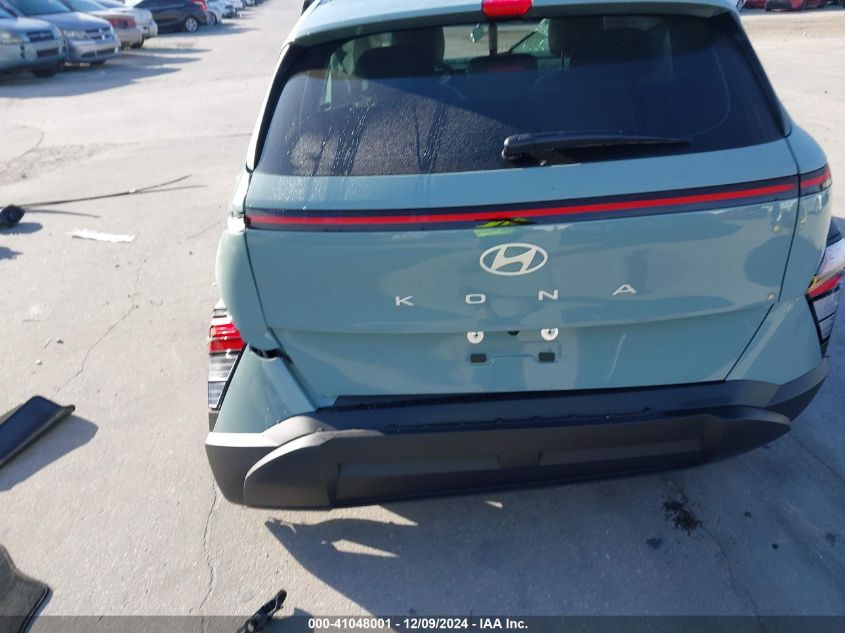 2024 Hyundai Kona Se VIN: KM8HA3AB5RU069852 Lot: 41048001