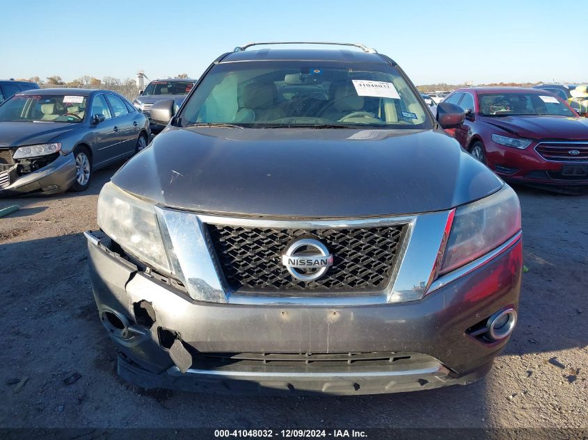 2015 Nissan Pathfinder Sl VIN: 5N1AR2MN8FC717115 Lot: 41048032