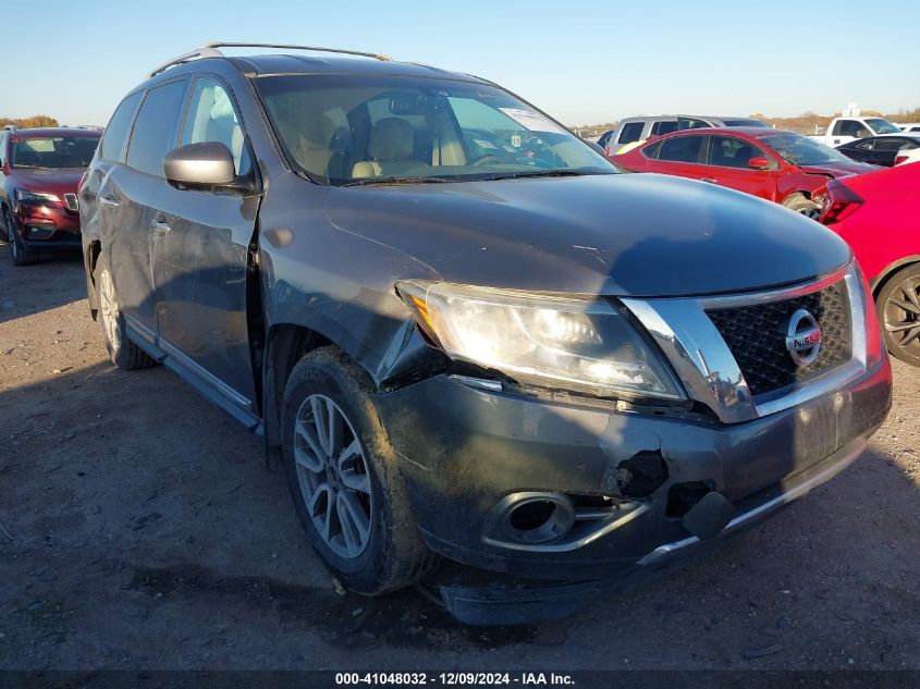 2015 Nissan Pathfinder Sl VIN: 5N1AR2MN8FC717115 Lot: 41048032