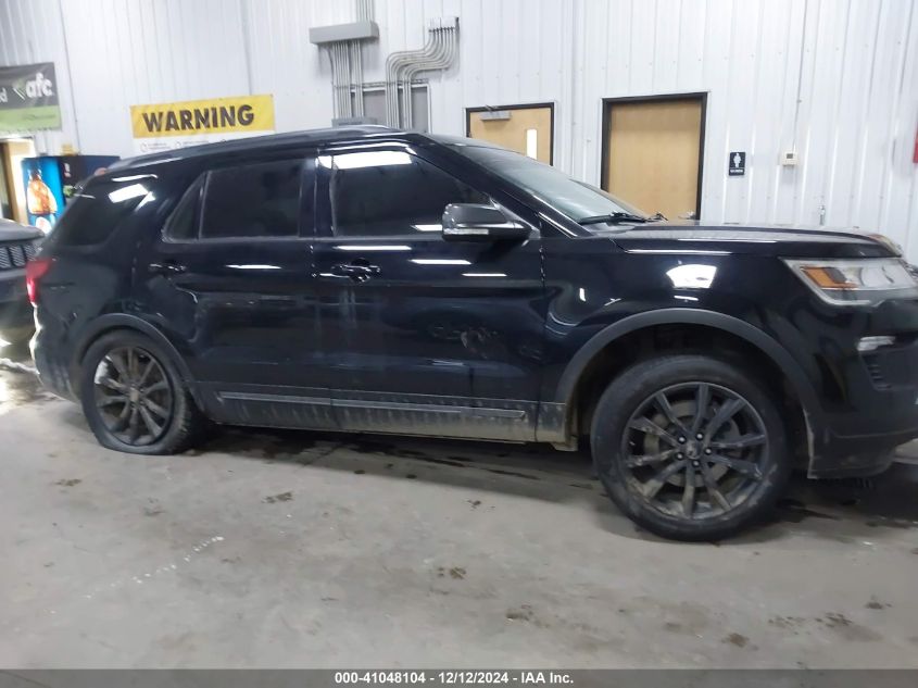 2018 Ford Explorer Xlt VIN: 1FM5K8DH0JGB54078 Lot: 41048104