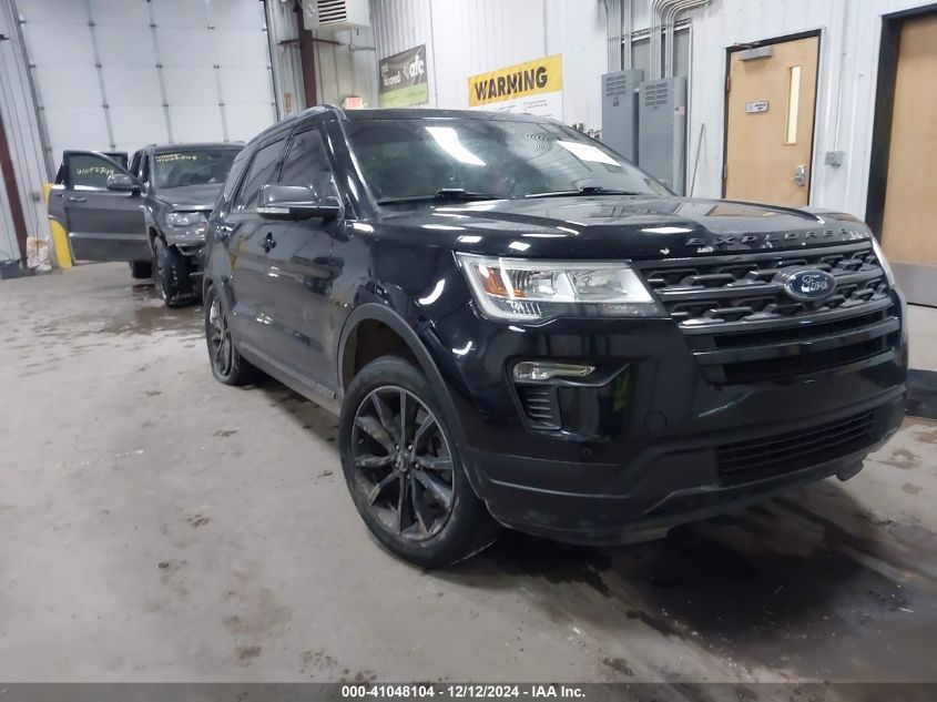 VIN 1FM5K8DH0JGB54078 2018 FORD EXPLORER no.1