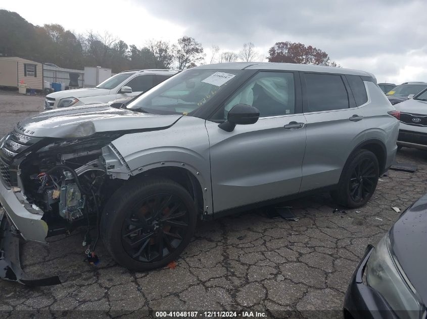 2022 Mitsubishi Outlander Black Edition 2Wd/Se 2.5 2Wd/Se Launch Edition 2Wd VIN: JA4J3UA80NZ076659 Lot: 41048187