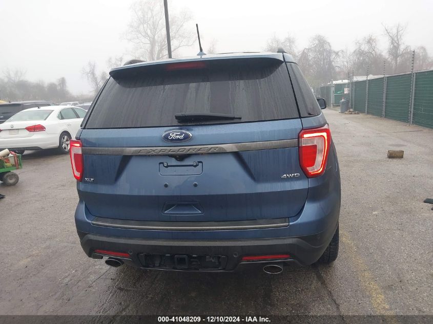 2018 Ford Explorer Xlt VIN: 1FM5K8D84JGB02467 Lot: 41048209