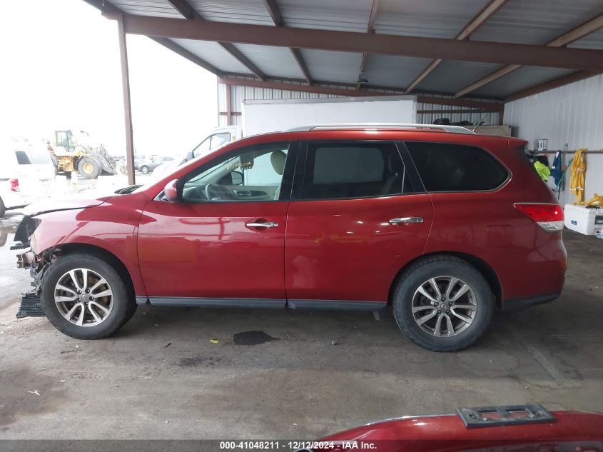 2014 Nissan Pathfinder Sv VIN: 5N1AR2MM7EC601524 Lot: 41048211