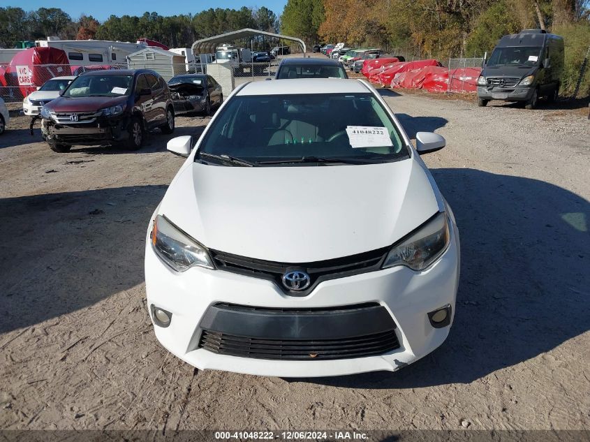 VIN 2T1BURHE7EC009616 2014 Toyota Corolla, LE no.12