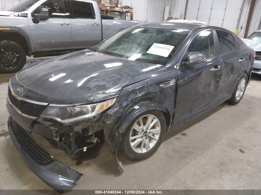 VIN KNAGT4L39G5110350 2016 KIA OPTIMA no.2