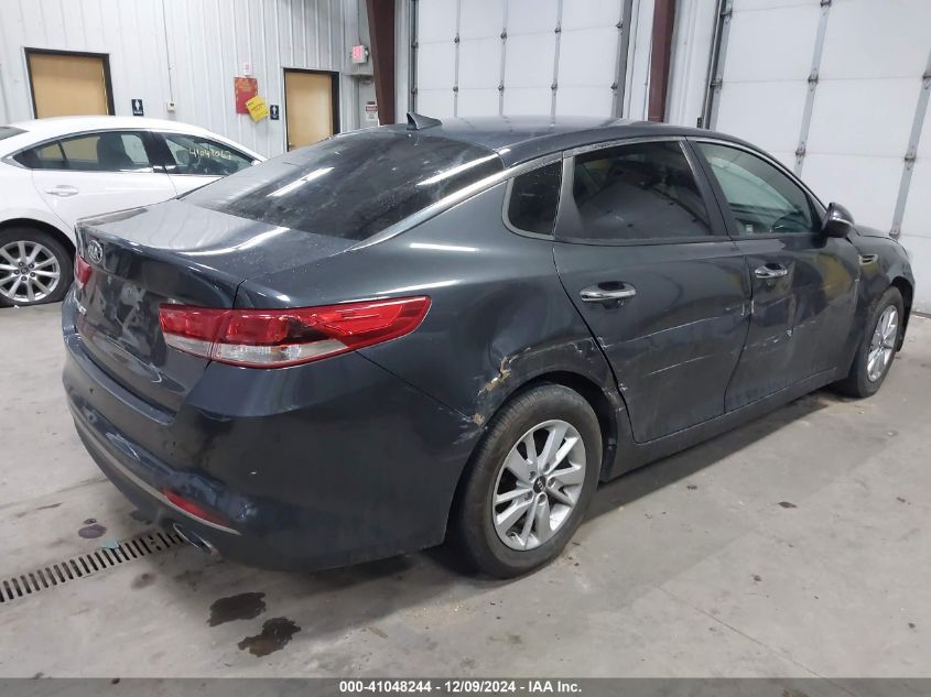 VIN KNAGT4L39G5110350 2016 KIA OPTIMA no.4