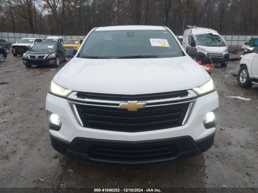 VIN 1GNERFKW7PJ106375 2023 Chevrolet Traverse, Fwd Ls no.12