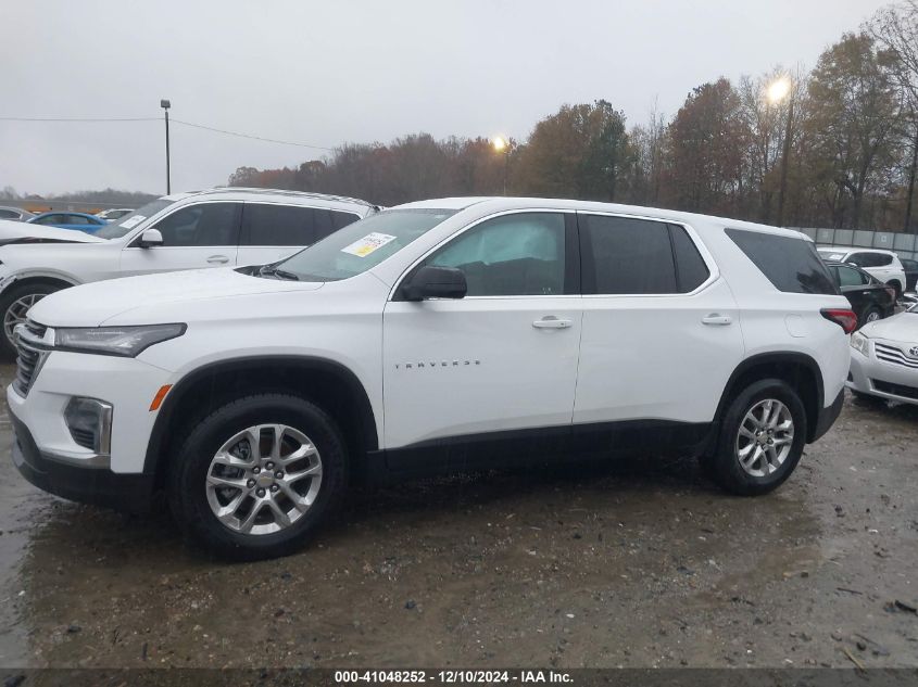 2023 CHEVROLET TRAVERSE FWD LS - 1GNERFKW7PJ106375