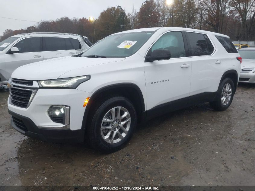 2023 CHEVROLET TRAVERSE FWD LS - 1GNERFKW7PJ106375