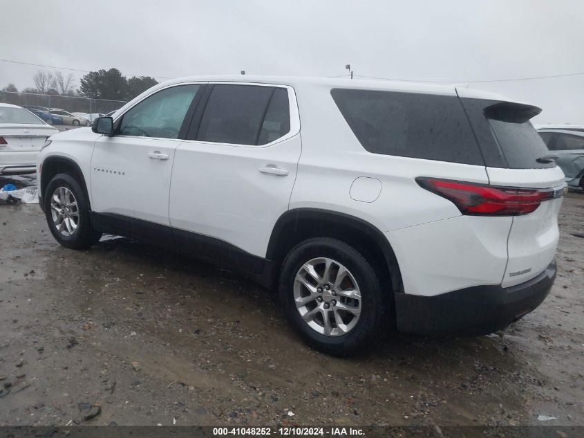2023 CHEVROLET TRAVERSE FWD LS - 1GNERFKW7PJ106375