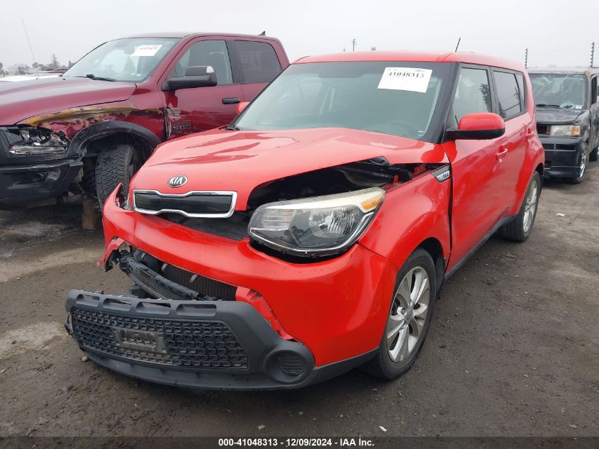 VIN KNDJP3A57F7789419 2015 KIA Soul, + no.2