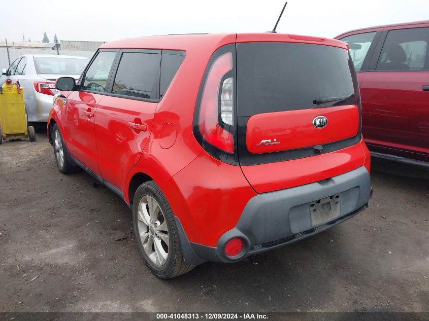 VIN KNDJP3A57F7789419 2015 KIA Soul, + no.3