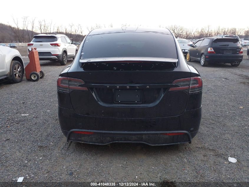 2024 Tesla Model X Long Range VIN: 7SAXCAE59RF458430 Lot: 41048335