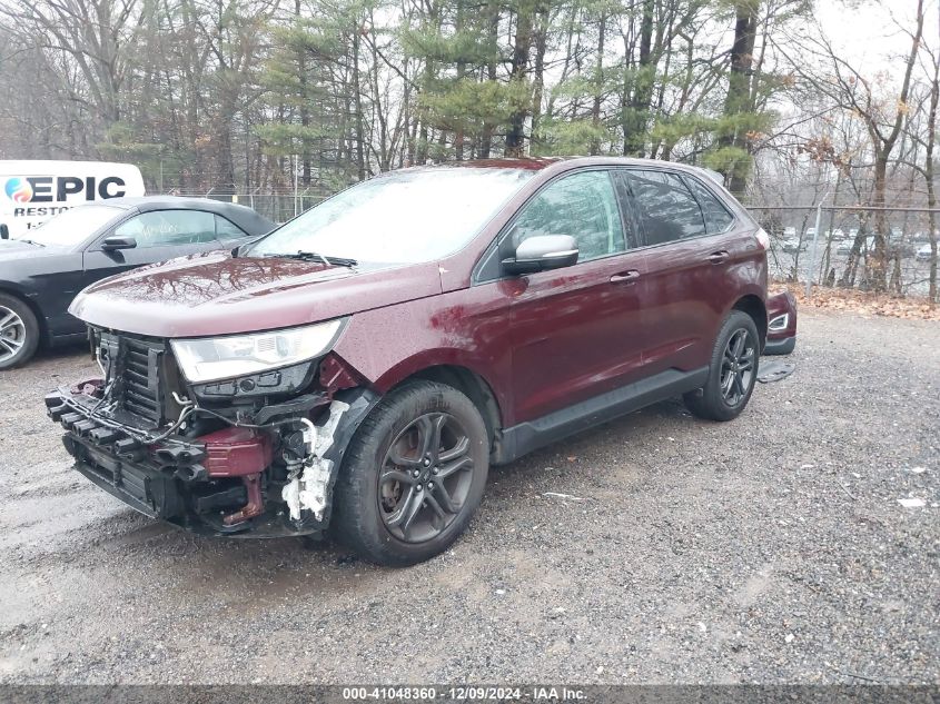 VIN 2FMPK4J90JBB50649 2018 FORD EDGE no.2