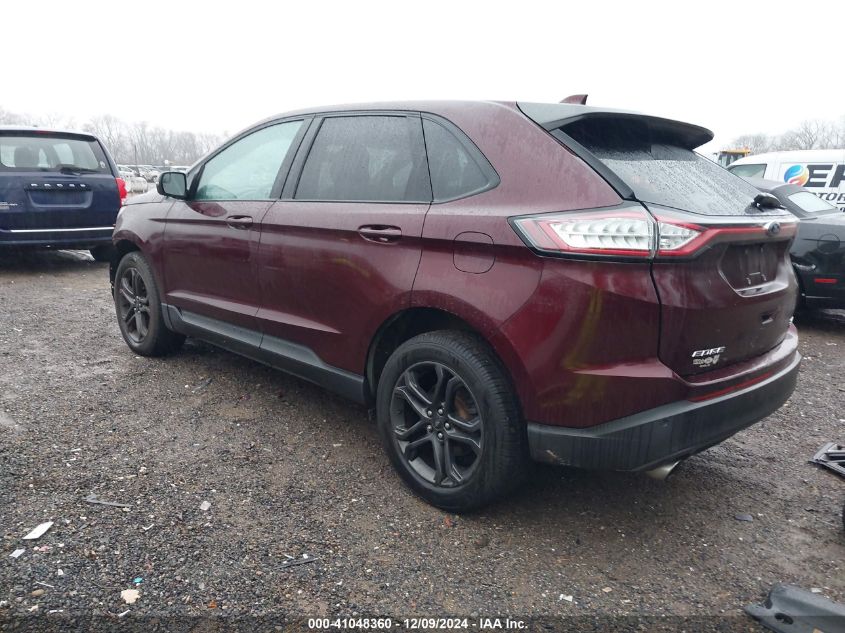 VIN 2FMPK4J90JBB50649 2018 FORD EDGE no.3