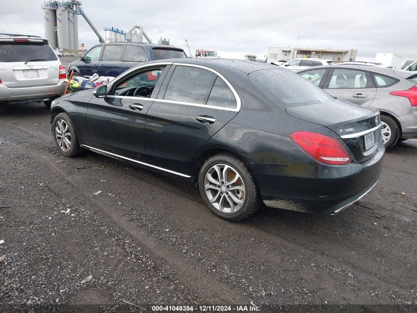 VIN 55SWF4KB6FU032958 2015 Mercedes-Benz C 300, 4Ma... no.3