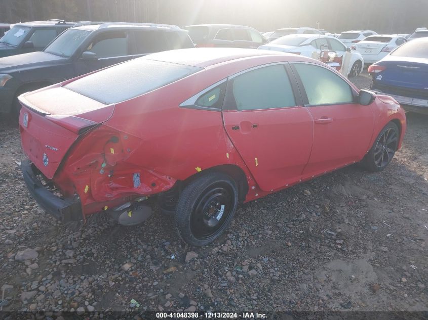 VIN 2HGFC2F87KH524319 2019 HONDA CIVIC no.4