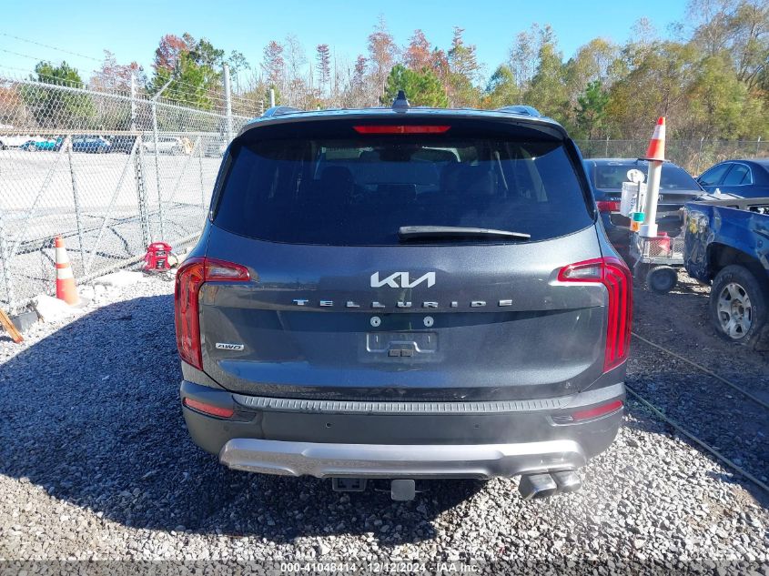 2022 Kia Telluride Sx VIN: 5XYP5DHC3NG284537 Lot: 41048414