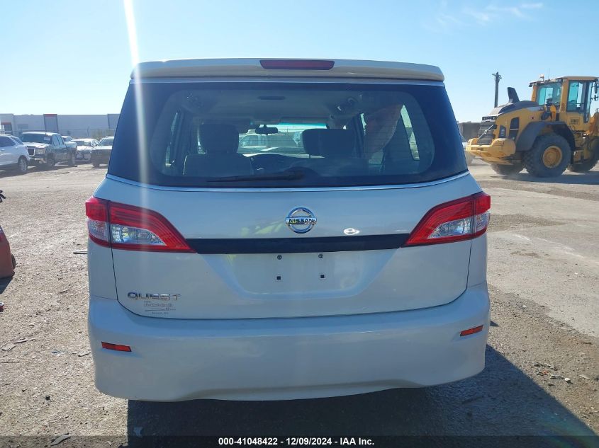 2015 Nissan Quest Platinum/S/Sl/Sv VIN: JN8AE2KP3F9127359 Lot: 41048422