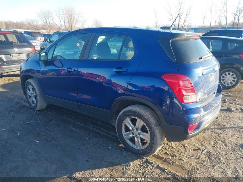 VIN 3GNCJNSB2HL185437 2017 Chevrolet Trax, LS no.3