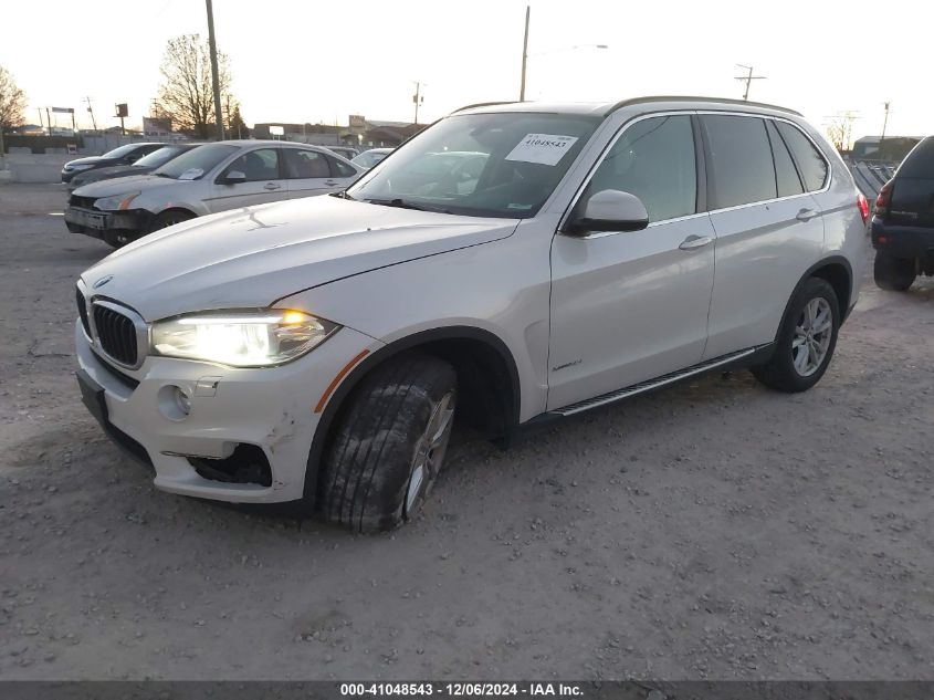 VIN 5UXKR0C58E0K48248 2014 BMW X5, Xdrive35I no.2