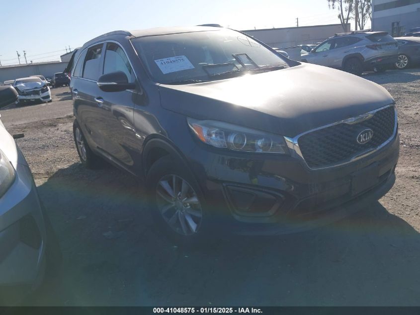 VIN 5XYPG4A32GG140744 2016 KIA Sorento, 2.4L Lx no.1