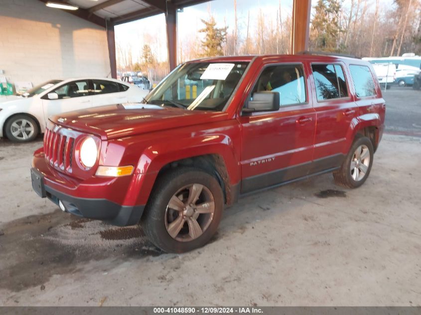 VIN 1C4NJRBB4DD279697 2013 JEEP PATRIOT no.2