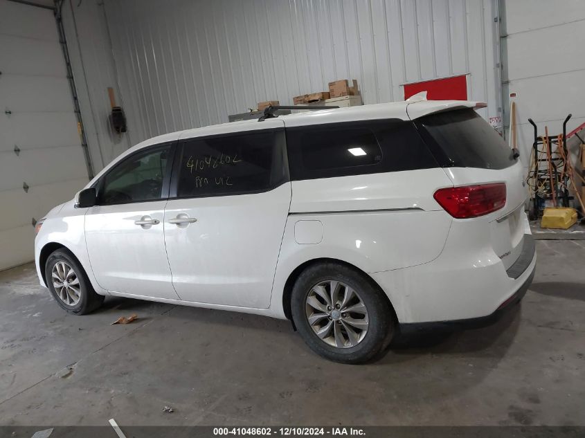 2019 Kia Sedona L VIN: KNDMA5C1XK6524868 Lot: 41048602