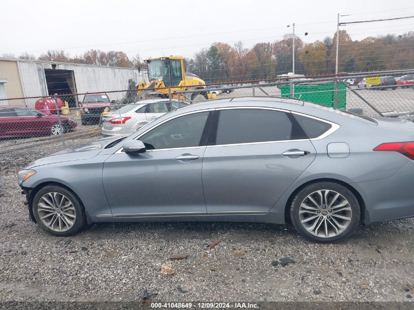 2015 Hyundai Genesis 3.8 VIN: KMHGN4JE5FU047197 Lot: 41048649