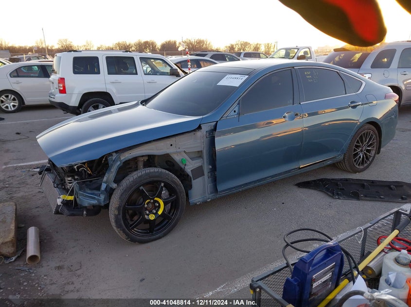 Vin: kmhgn4jb8ju231547, lot: 41538764, genesis g80 3.3t sport 20182