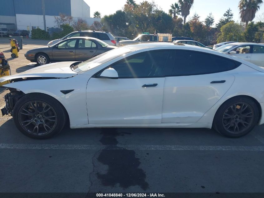 2023 Tesla Model S Dual Motor All-Wheel Drive/Standard Range VIN: 5YJSA1E50PF500073 Lot: 41048840