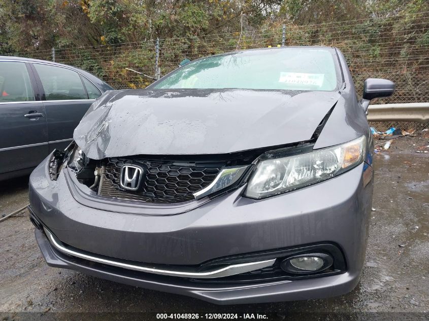 VIN 2HGFB2F99FH538739 2015 Honda Civic, Ex-L no.11