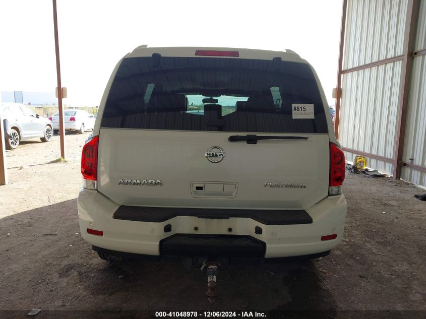 2015 Nissan Armada Platinum VIN: 5N1AA0NC8FN604391 Lot: 41048978