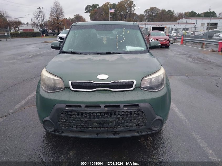 2014 Kia Soul + VIN: KNDJP3A51E7027590 Lot: 41049004