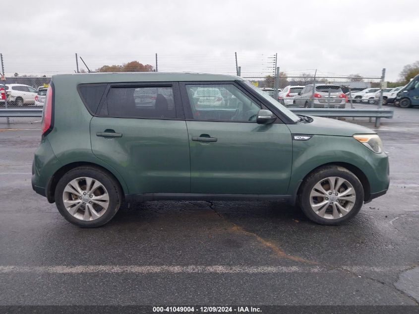 2014 Kia Soul + VIN: KNDJP3A51E7027590 Lot: 41049004