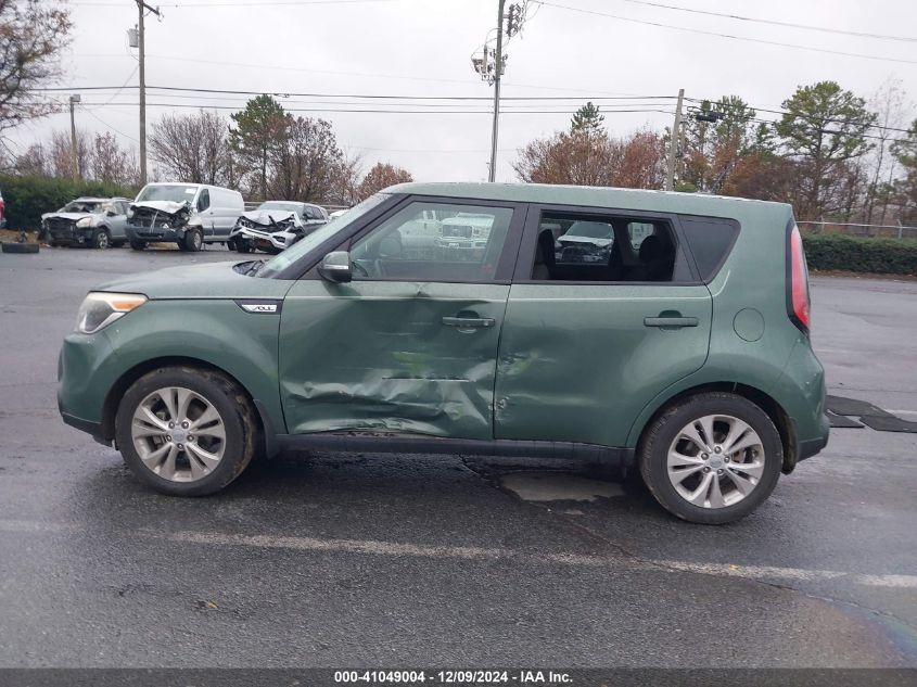 2014 Kia Soul + VIN: KNDJP3A51E7027590 Lot: 41049004