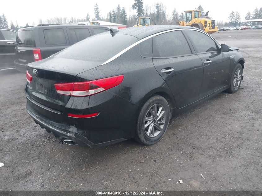 VIN 5XXGT4L3XKG336551 2019 KIA OPTIMA no.4