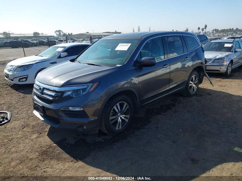 VIN 5FNYF5H56JB010937 2018 HONDA PILOT no.2