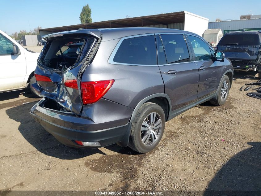 VIN 5FNYF5H56JB010937 2018 HONDA PILOT no.4