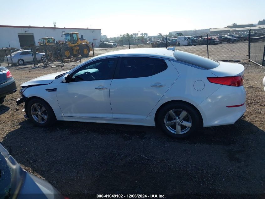 VIN KNAGM4A77F5650264 2015 KIA OPTIMA no.15