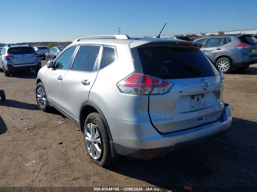 VIN 5N1AT2MT0EC826764 2014 NISSAN ROGUE no.3