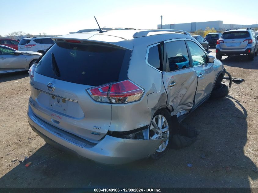 VIN 5N1AT2MT0EC826764 2014 NISSAN ROGUE no.4